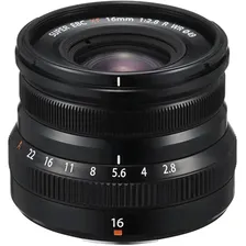 Fujifilm 16mm f/2.8 R WR Fujinon XF Black