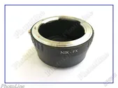 Адаптер - переходник Nikon (объективы) на байонет Fujifilm FX (камеры Fujifilm, Fuji FX, X) - New