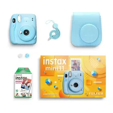 Фотоаппарат моментальной печати FujiFilm Instax Mini 11 Sky Blue Geometric Set