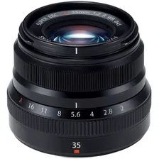 Fujifilm 35mm f/2 R WR Fujinon FX Black