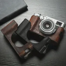 Чехол для камеры Fujifilm X100V, X100F, X100S, X100T, X100, из натуральной кожи (art.: 3920b544ee588)