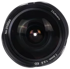 Объектив 7artisans 7.5mm f/2.8 Fujifilm X mark II черный