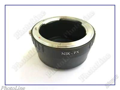 Адаптер - переходник Nikon (объективы) на байонет Fujifilm FX (камеры Fujifilm, Fuji FX, X) - New-0