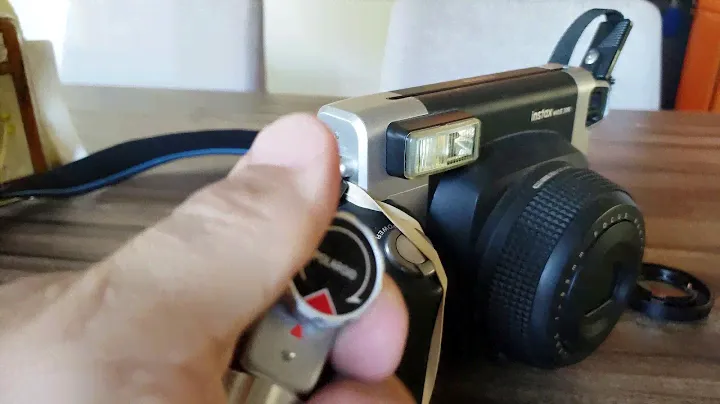 Polaroid #192 self timer rig/hack for Fujifilm Instax Wide 210/300 cameras