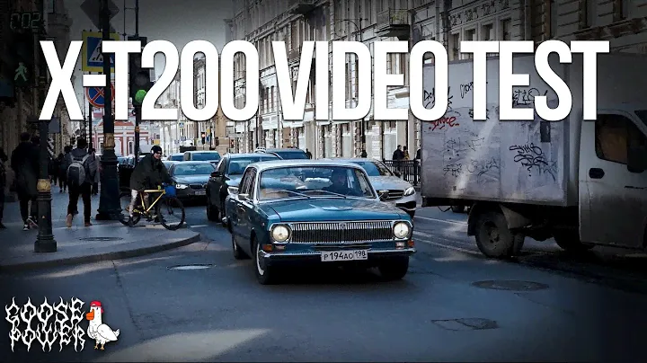 Тест видео Fujifilm X-T200 4k