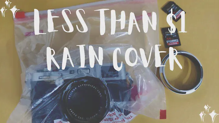 DIY Camera Dust/Weather Protection for Cameras | For Fujifilm X100 X100S X100T X100F X100V