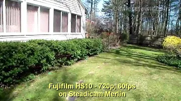 Fujifilm FinePix HS10 - 720p / 60fps - on Steadicam Merlin