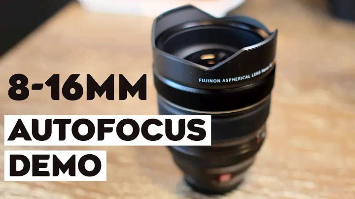 Fujinon 8-16mm f2.8 video AUTOFOCUS test