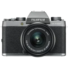 Цифровая фотокамера FujiFilm X-T100 Kit XC 15-45mm f/3.5-5.6 OIS PZ. Серебристый