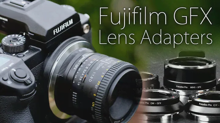 НОВЫЕ адаптеры объективов для Fujifilm GFX 50S