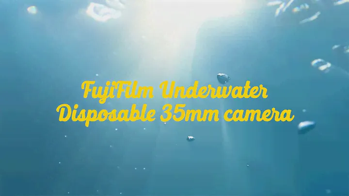 FujiFilm Underwater Disposable 35mm Camera || #FilmPhotography #UnderwaterPhotography