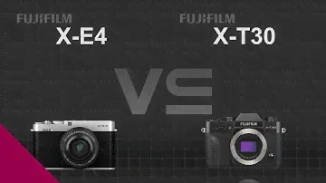 Fujifilm X-E4 vs Fujifilm X-T30
