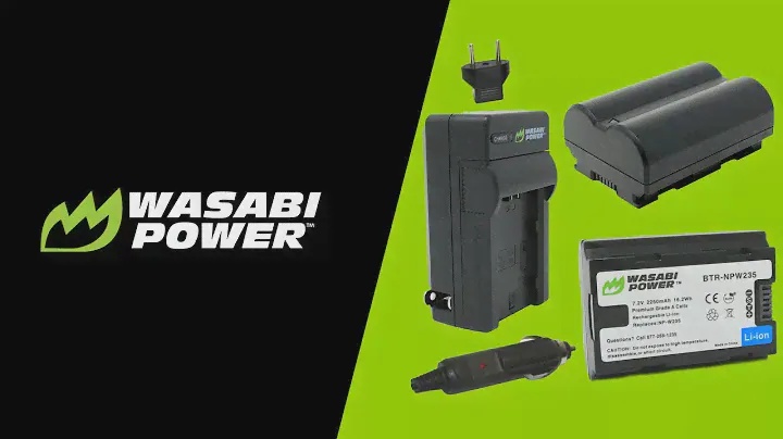 Fujifilm NP-W235 | Battery and Charger Unboxing | Wasabi Power