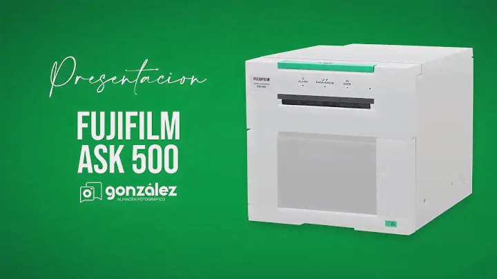 Presentación Impresora Fujifilm ASK 500. Impresora de sublimación