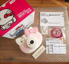 Fujifilm Hello Kitty Instax Mini Camera Kit Pink Japan Cheki Instant Sanrio Cute