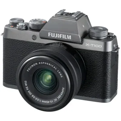 Фотоаппарат Fujifilm X-T100 Kit 15-45mm Dark Silver