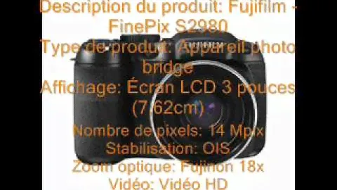 Fujifilm - FinePix S2980