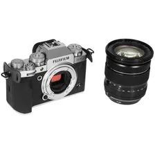Беззеркальная камера Fujifilm X-T4 Kit XF 16-80mm серебристая