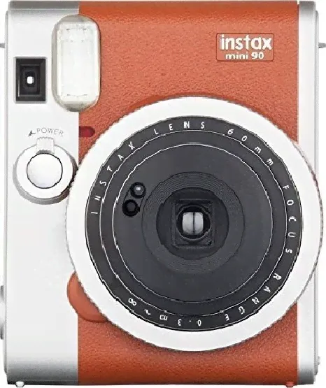 Fujifilm Instax Mini 90 Neo Classic Мгновенная пленочная камера + SinglePack - коричневый | Мини90-0