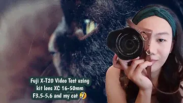Fujifilm X-T20 with XC 16-50mm F3.5-5.6 Video Test