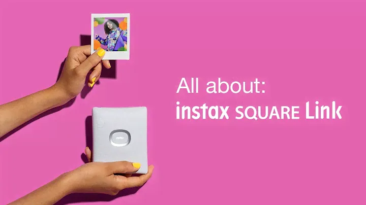 Tutoriel INSTAX SQUARE Link