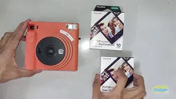 Unboxing Fujifilm Instax SQ1 Instant Polaroid Camera Square Film