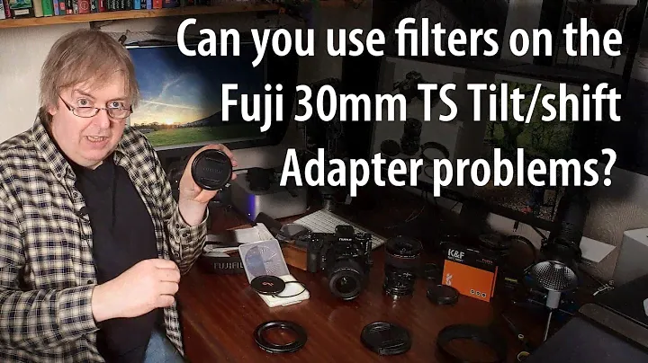 Can you use filters on the Fuji 30mm TS tilt/shift lens. What sizes fit and will adapters work