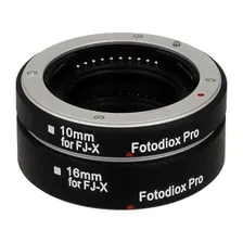 Макрокольца Fotodiox Pro Automatic Macro Extension Tube Kit for Fujifilm X Camera - Pro Automatic Macro Extension Tube Kit for Fujifilm X-Mount Mirrorless Camera System with Auto Focus (AF) and TTL au