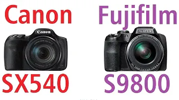 Canon PowerShot SX540 HS vs Fujifilm FinePix S9800