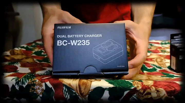 Fujifilm BC-W235 Dual Battery Charger & NP-235 Rechargeable Battery Unboxing