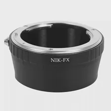 Черный переходник для объектива Nikon F AI к камере Fujifilm X Mount, подходящей для Fuji X-E1 DC287