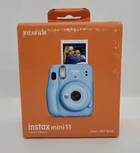 FujiFilm Instax Mini 11 Instant Camera SKY BLUE New in Open Box