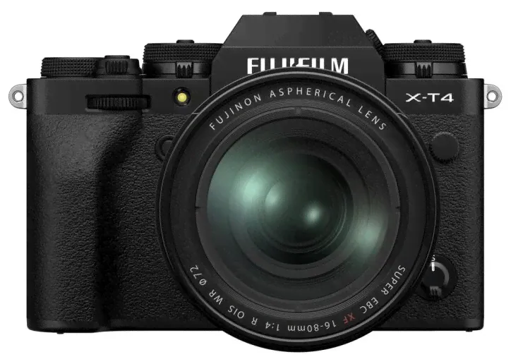 Fuji Fujifilm X-T4 Kit XF 16-80mm F4 R OIS WR Black фотоаппарат-1